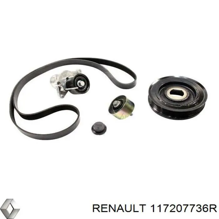 Comprar 117207736R Renault (RVI) Correa de transmisión