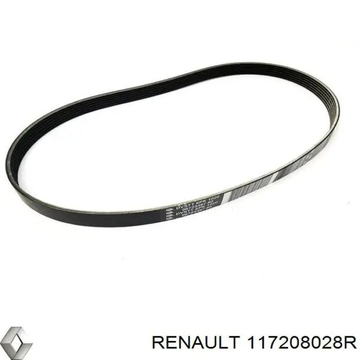Comprar 117208028R Renault (RVI) Correa de transmisión