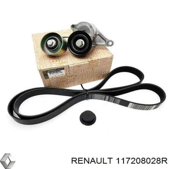 117208028R Renault (RVI) Correa de transmisión, completo