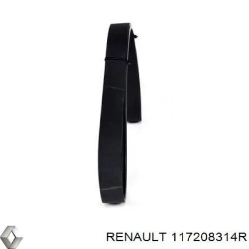 117208314R Renault (RVI) correa trapezoidal