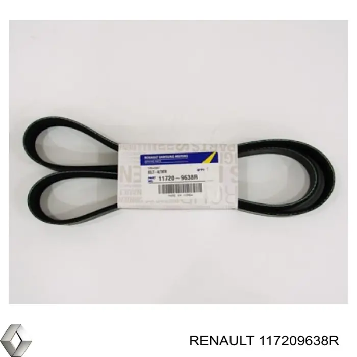 117209638R Renault (RVI) correa trapezoidal