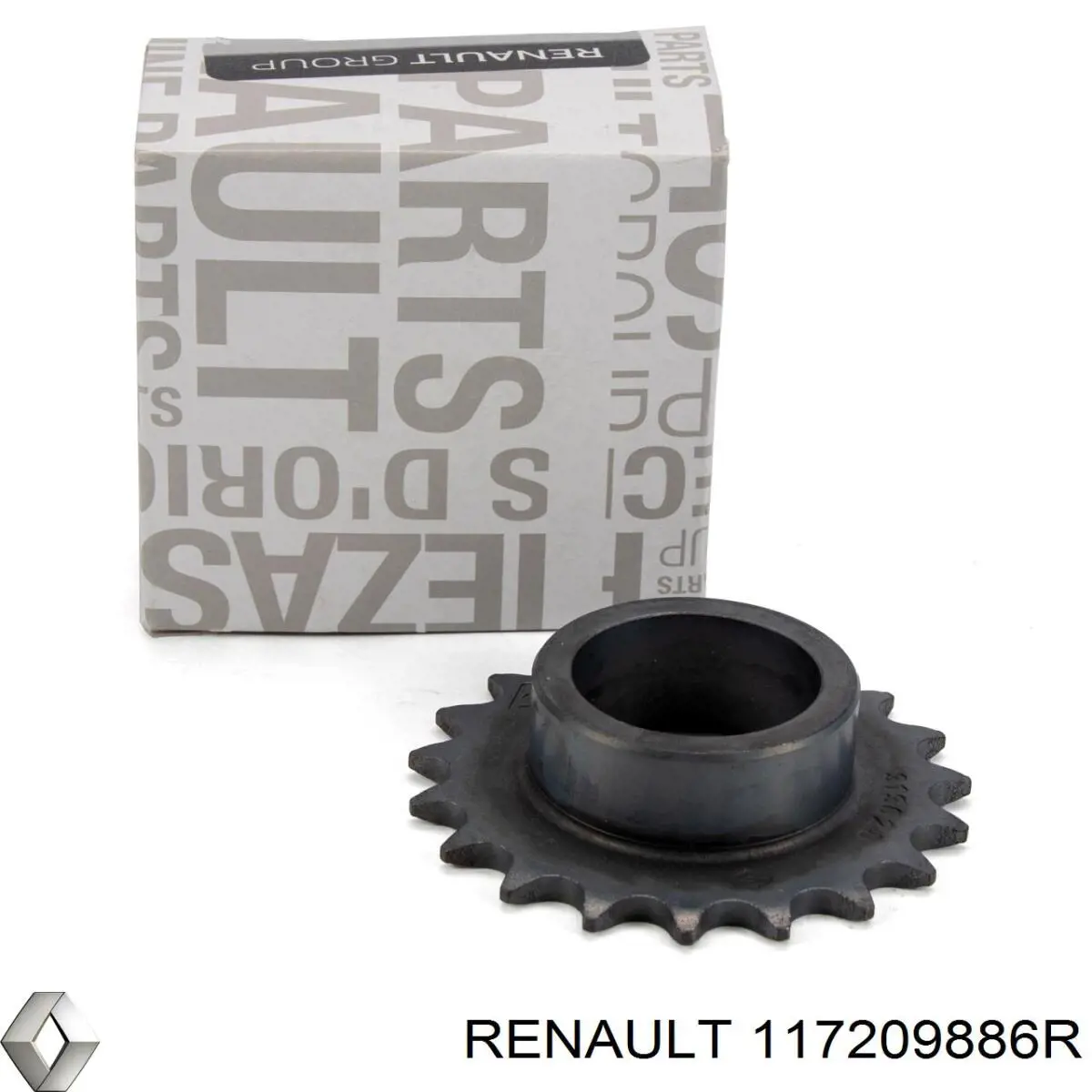 Tensor de correa poli V 117209886R Renault (RVI)