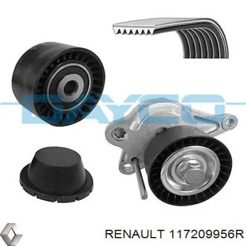 Correa de transmisión, juego Renault (RVI) 117209956R precio, desde 96,92 EUR