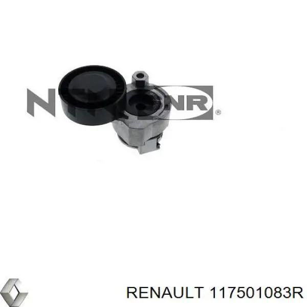 117501083R Renault (RVI) tensor de correa, correa poli v