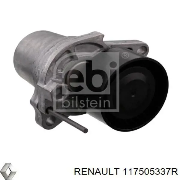 117505337R Renault (RVI) tensor de correa, correa poli v