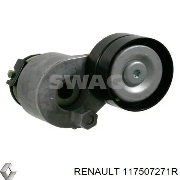 117507271R Renault (RVI) tensor de correa, correa poli v
