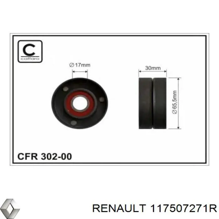 Tensor de correa, correa poli V Renault Espace 4 JK0
