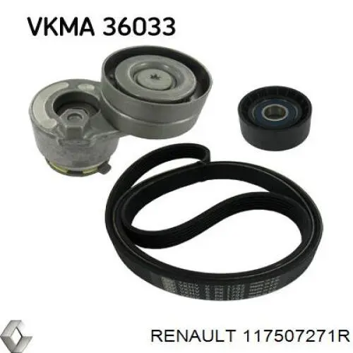 Tensor de correa, correa poli V Renault Espace 4 JK0