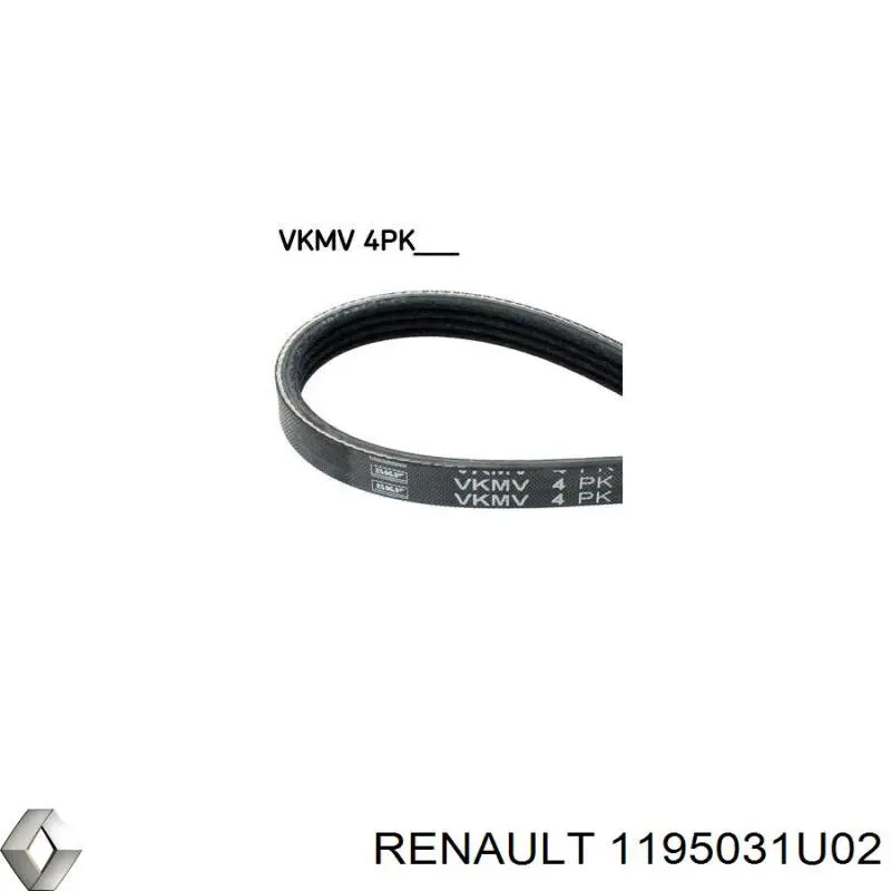 Correa de transmisión trapezoidal Renault (RVI) 1195031U02 precio, desde 6,30 EUR
