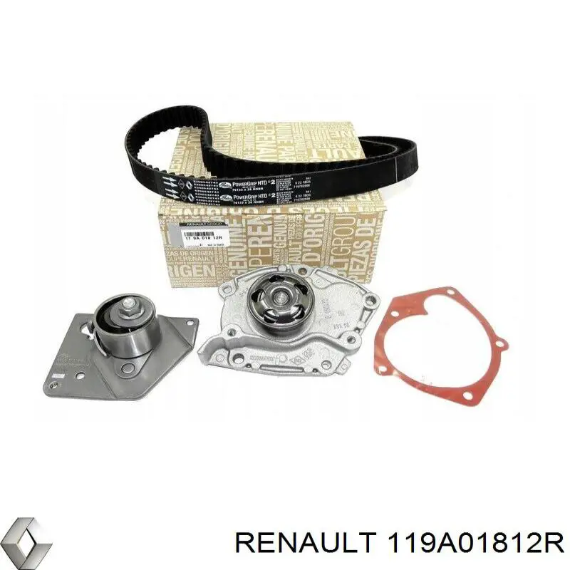 Juego de correas dentadas Renault (RVI) 119A01812R precio, desde 85,93 EUR
