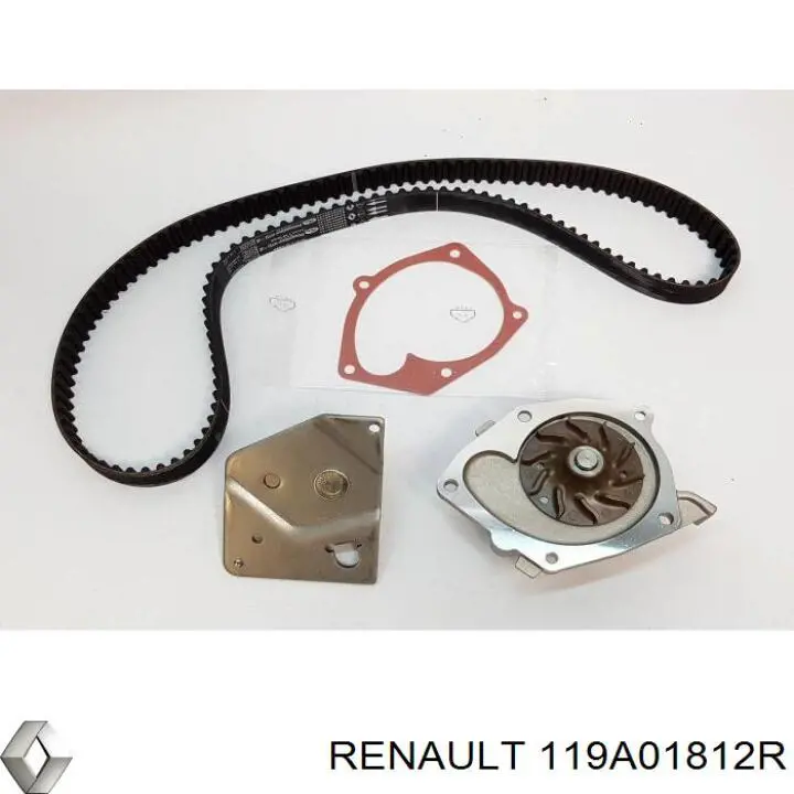 119A01812R Renault (RVI) kit de correa de distribución