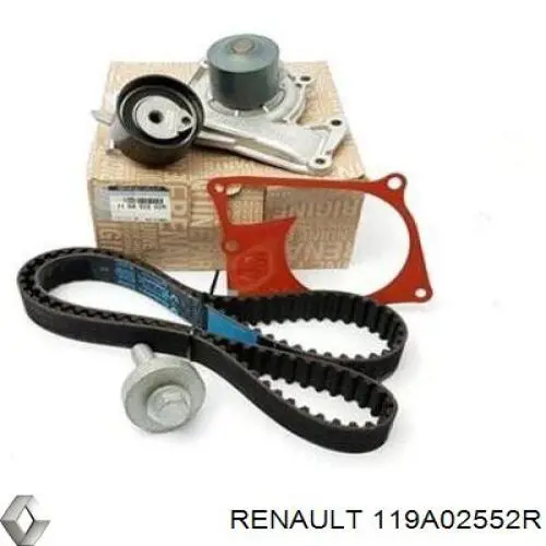 Juego de correas dentadas Renault (RVI) 119A02552R precio, desde 98,19 EUR