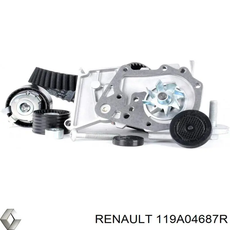Comprar 119A04687R Renault (RVI) Kit de correa de distribución