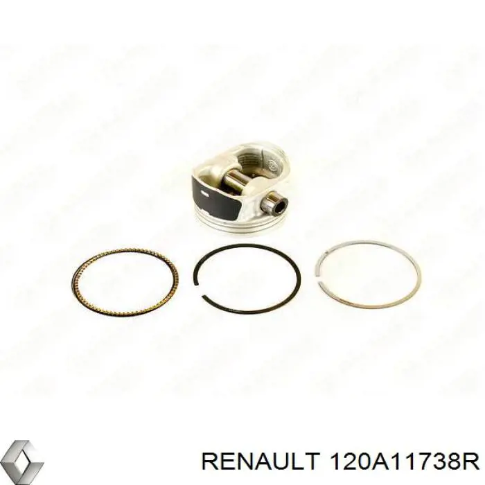 6001549032 Renault (RVI) pistón