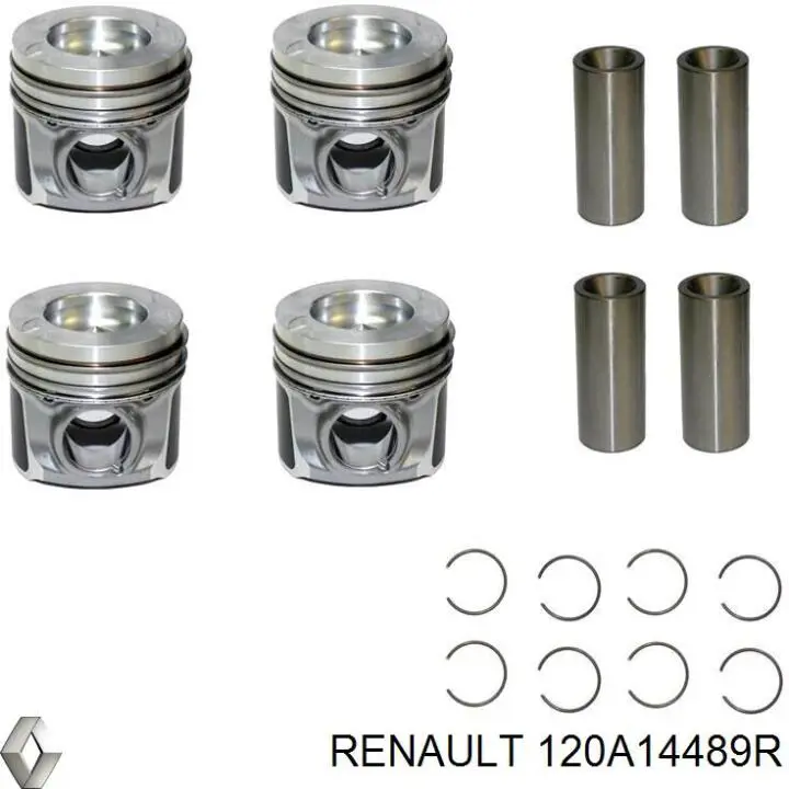 Pistón completo para 1 cilindro, STD NE/NPR 130038001400 precio, desde 135,72 EUR