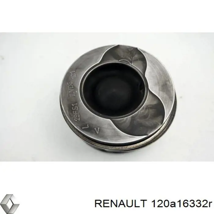 Pistón completo para 1 cilindro, STD RENAULT 120A16332R