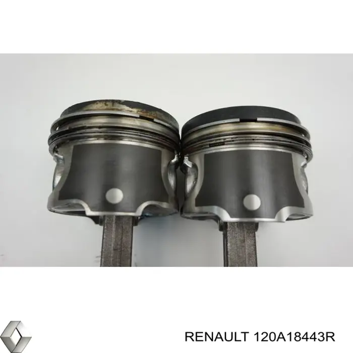 Pistón con pines sin anillos, STD para Renault Fluence (L3)