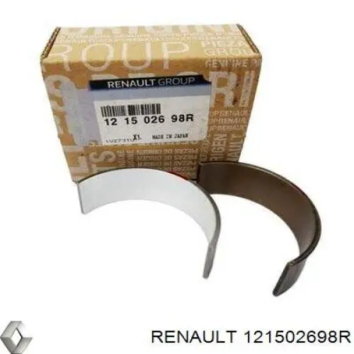 Juego de cojinetes de biela, estándar (STD) Renault (RVI) 121502698R precio, desde 46,54 EUR