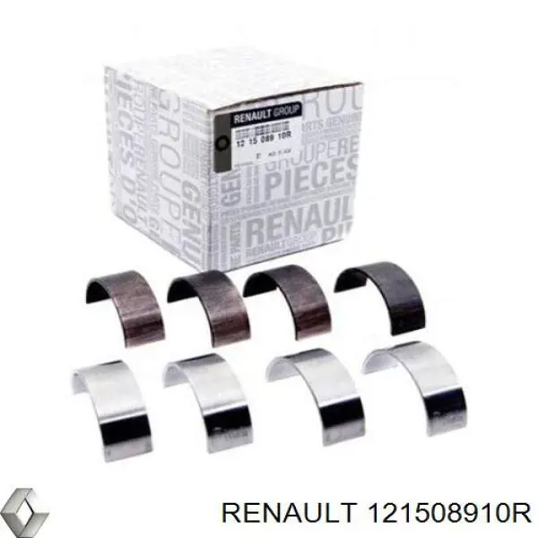 121508910R Renault (RVI) cojinetes de biela