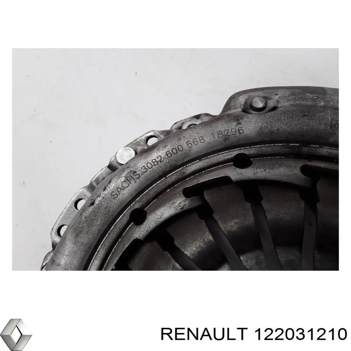 122031210 Renault (RVI) plato de presion del embrague funcion