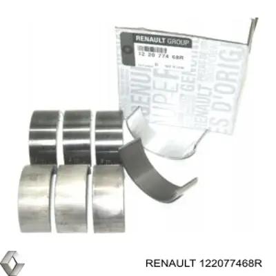 Juego de cojinetes de biela, estándar (STD) Renault (RVI) 122076327R precio, desde 97,45 EUR