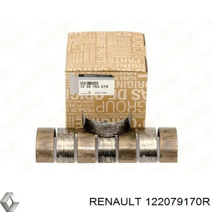 Juego de cojinetes de biela, estándar (STD) Renault (RVI) 122079170R precio, desde 97,45 EUR
