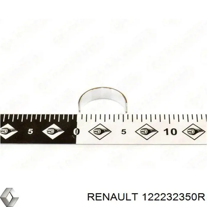 122232350R Renault (RVI) juego de cojinetes de cigüeñal, estándar, (std)