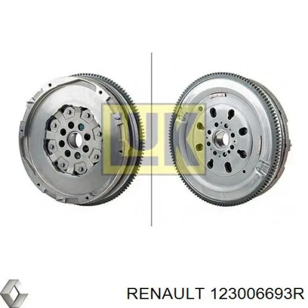 Comprar 123006693R Renault (RVI) Volante de motor bimasa