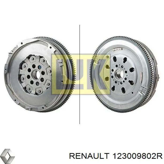 Comprar 123009802R Renault (RVI) Volante de motor bimasa