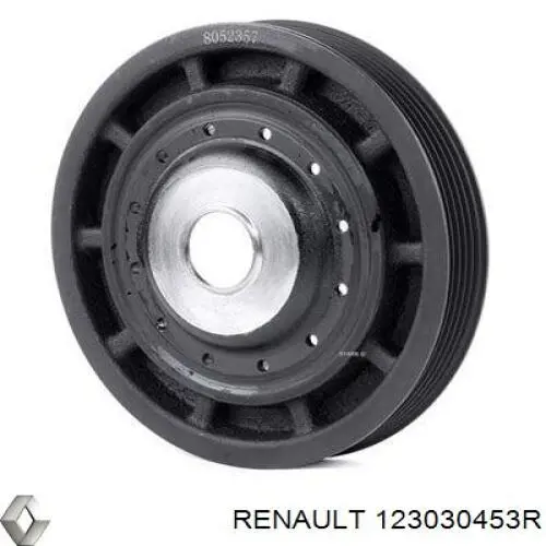 123030453R Renault (RVI) polea de cigüeñal