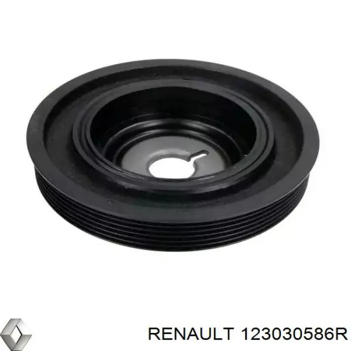 Polea del cigüeñal Renault (RVI) 123030586R precio, desde 157,33 EUR