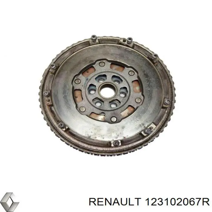 123102067R Renault (RVI) Volante de motor