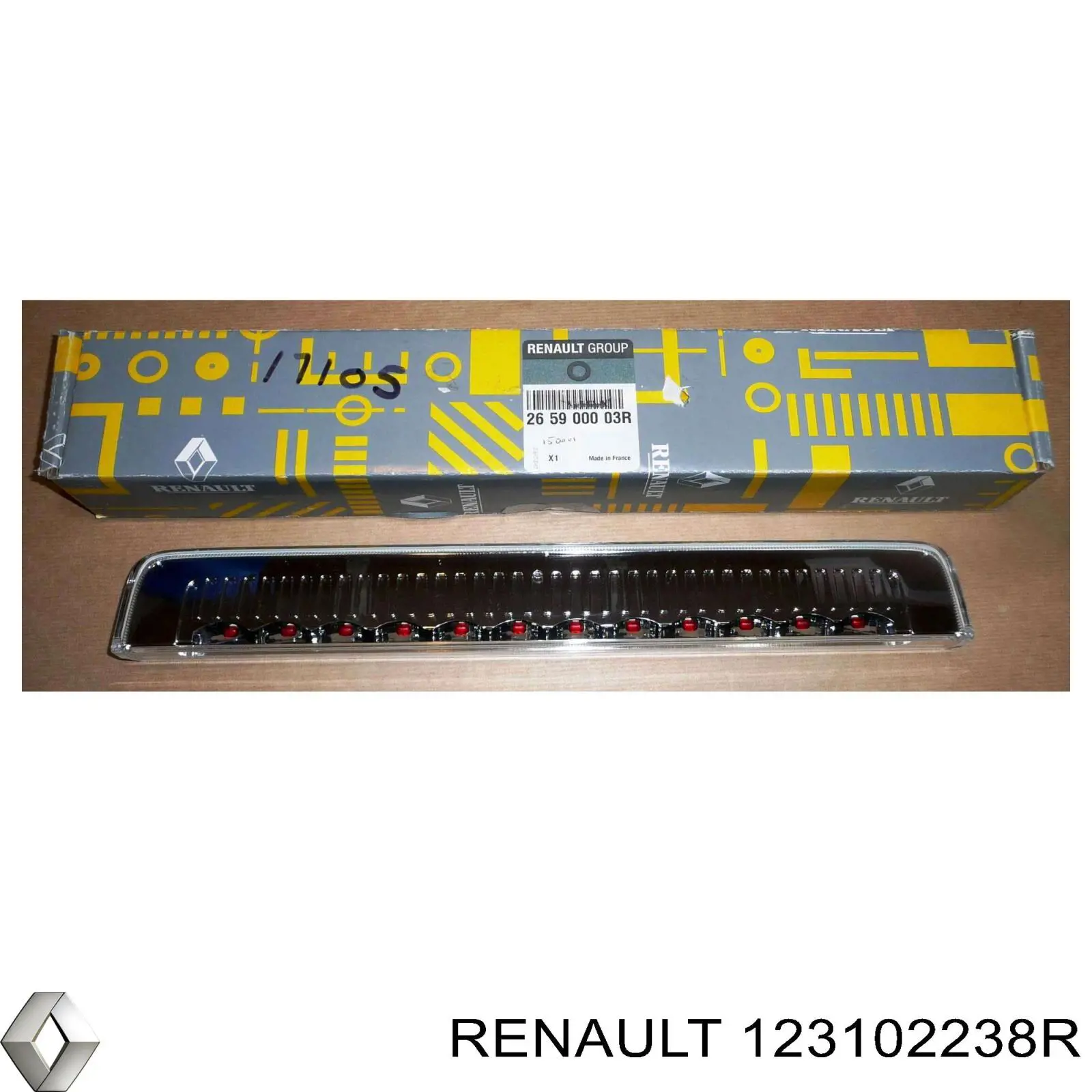 123102238R Renault (RVI) Volante de motor