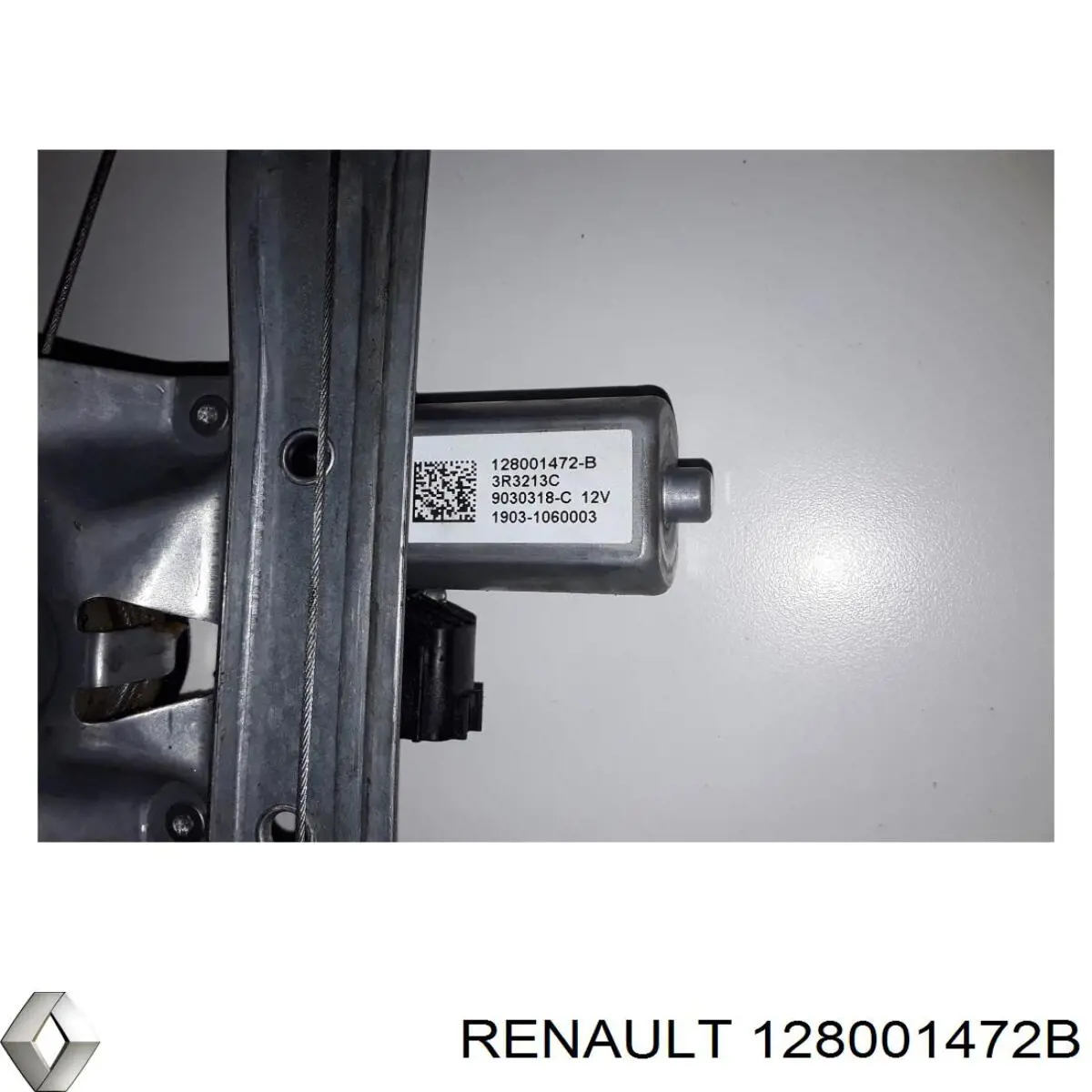 Mecanismo de elevalunas, puerta delantera izquierda RENAULT 128001472B