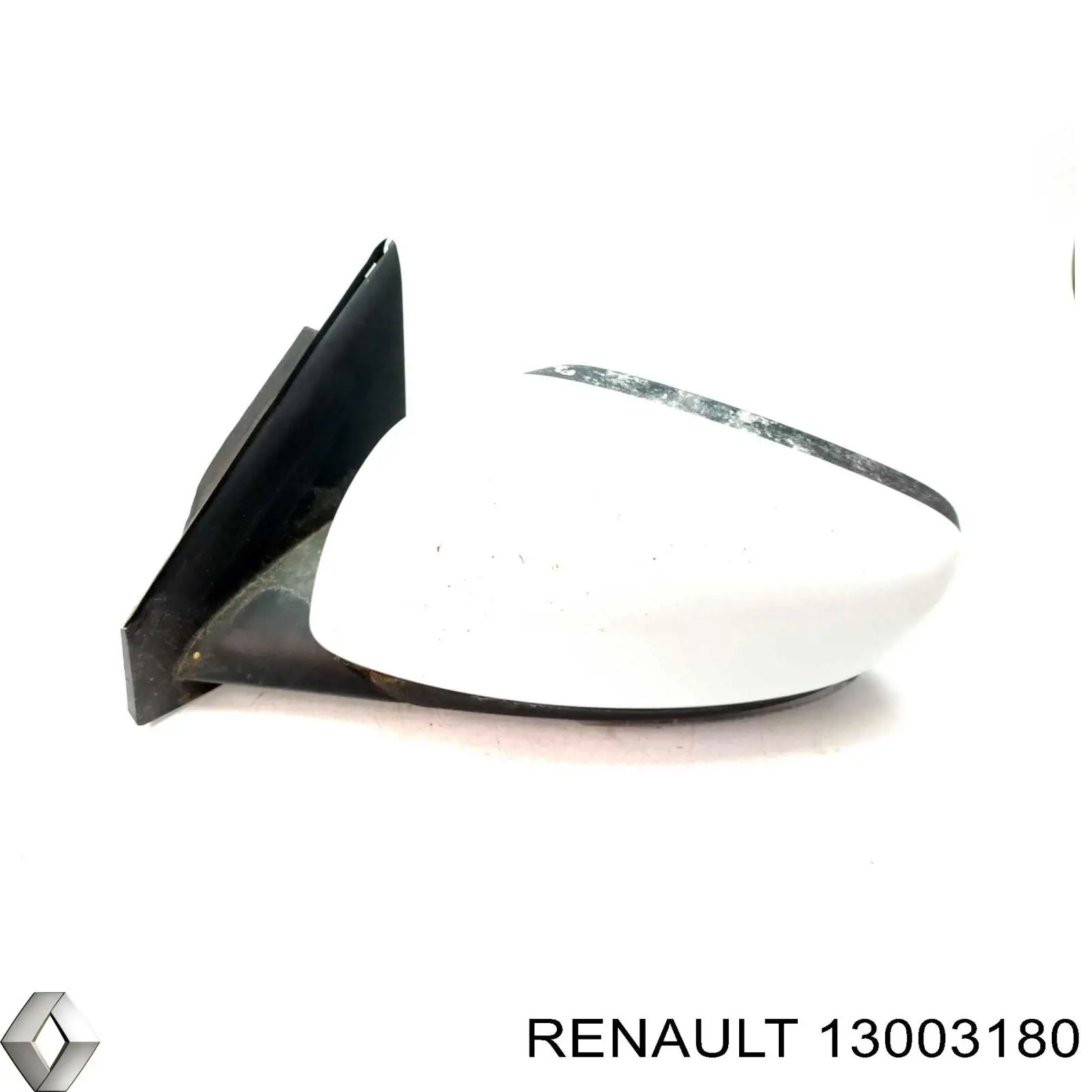 Cristal de espejo retrovisor exterior izquierdo 963669335R Renault (RVI)