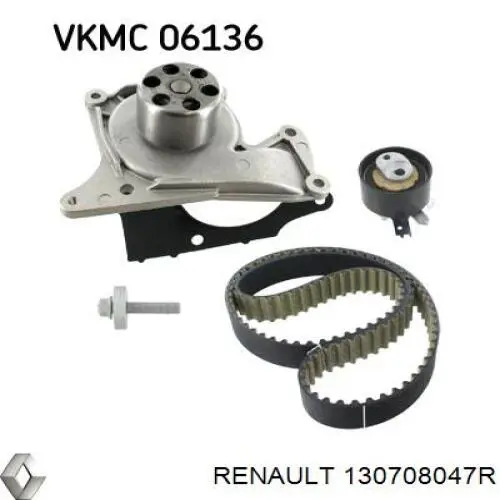 Tensor correa distribución 130708047R Renault (RVI)