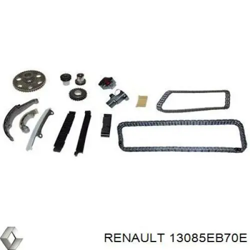 Comprar 13085EB70E Renault (RVI) Tensor de cadena de distribución interior izquierdo