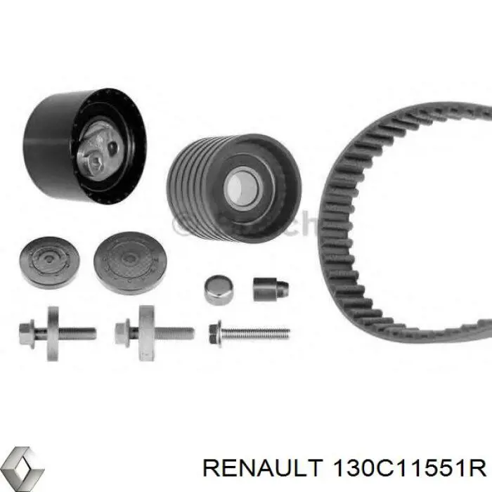 130C11551R Renault (RVI) kit de correa de distribución