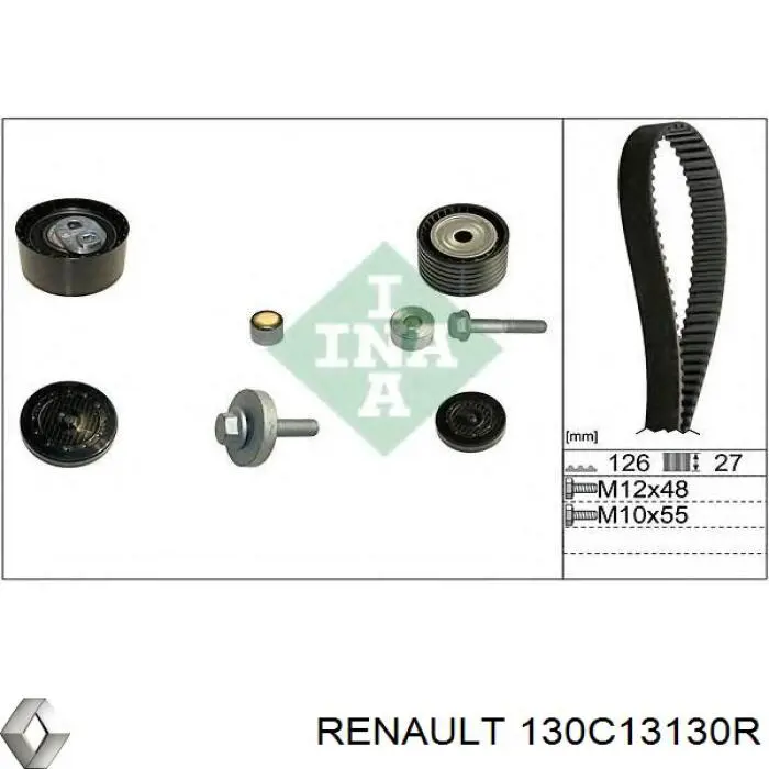 Kit de distribución 130C13130R Renault (RVI)