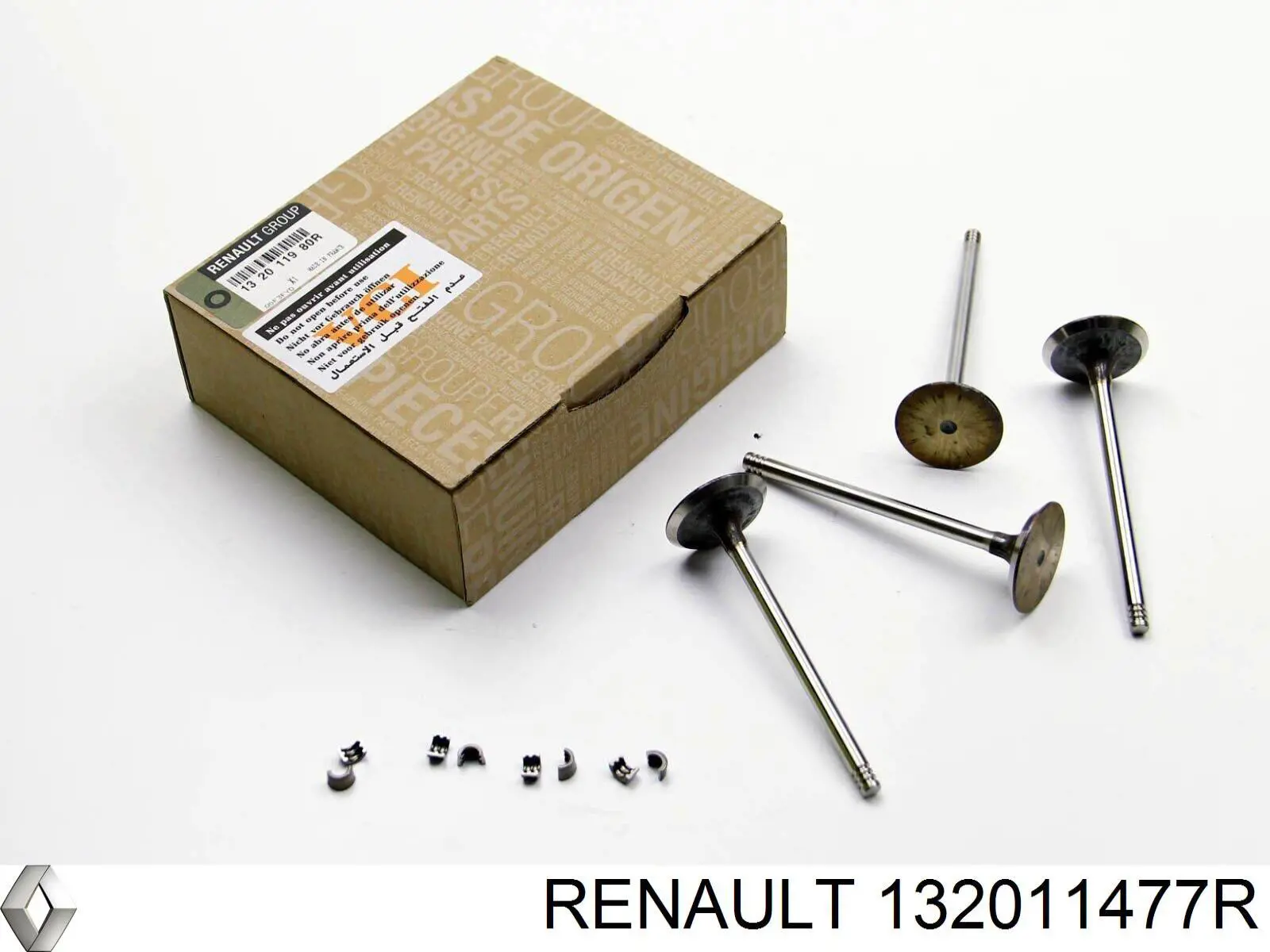 132011477R Renault (RVI) Válvula de admisión