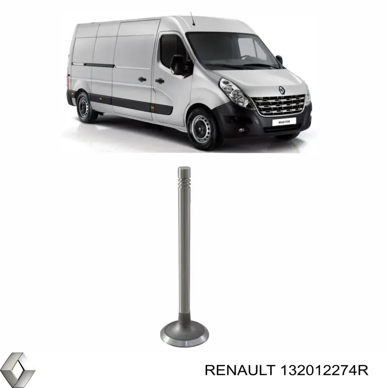 Válvula de admisión Renault (RVI) 132012274R precio, desde 8,33 EUR