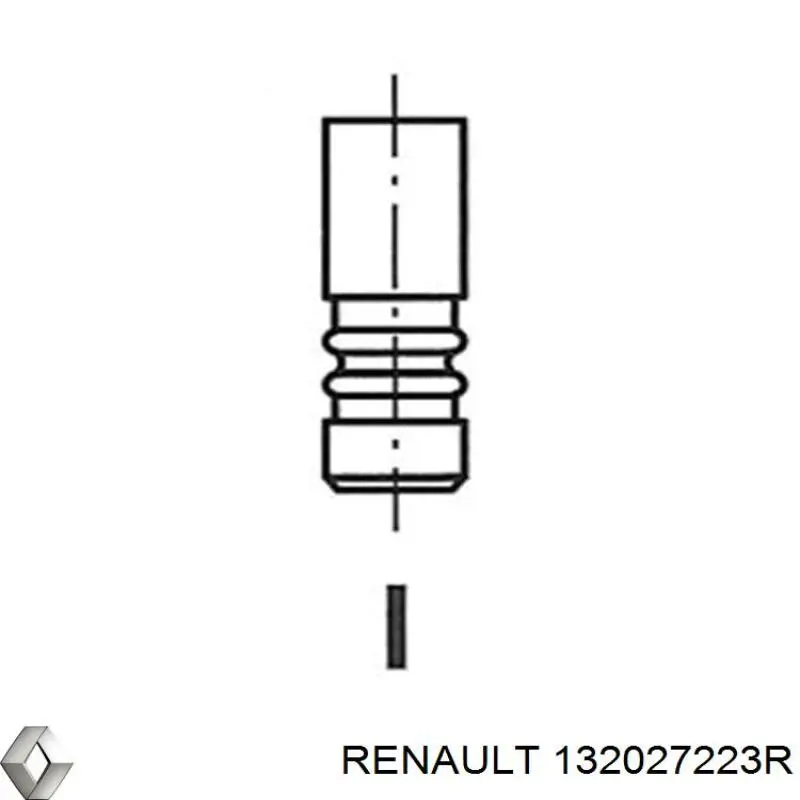 Comprar 132027223R Renault (RVI) Válvula escape