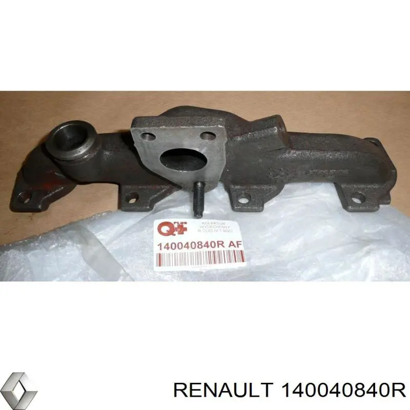 Sistema de escape del motor Renault (RVI) 140040840R