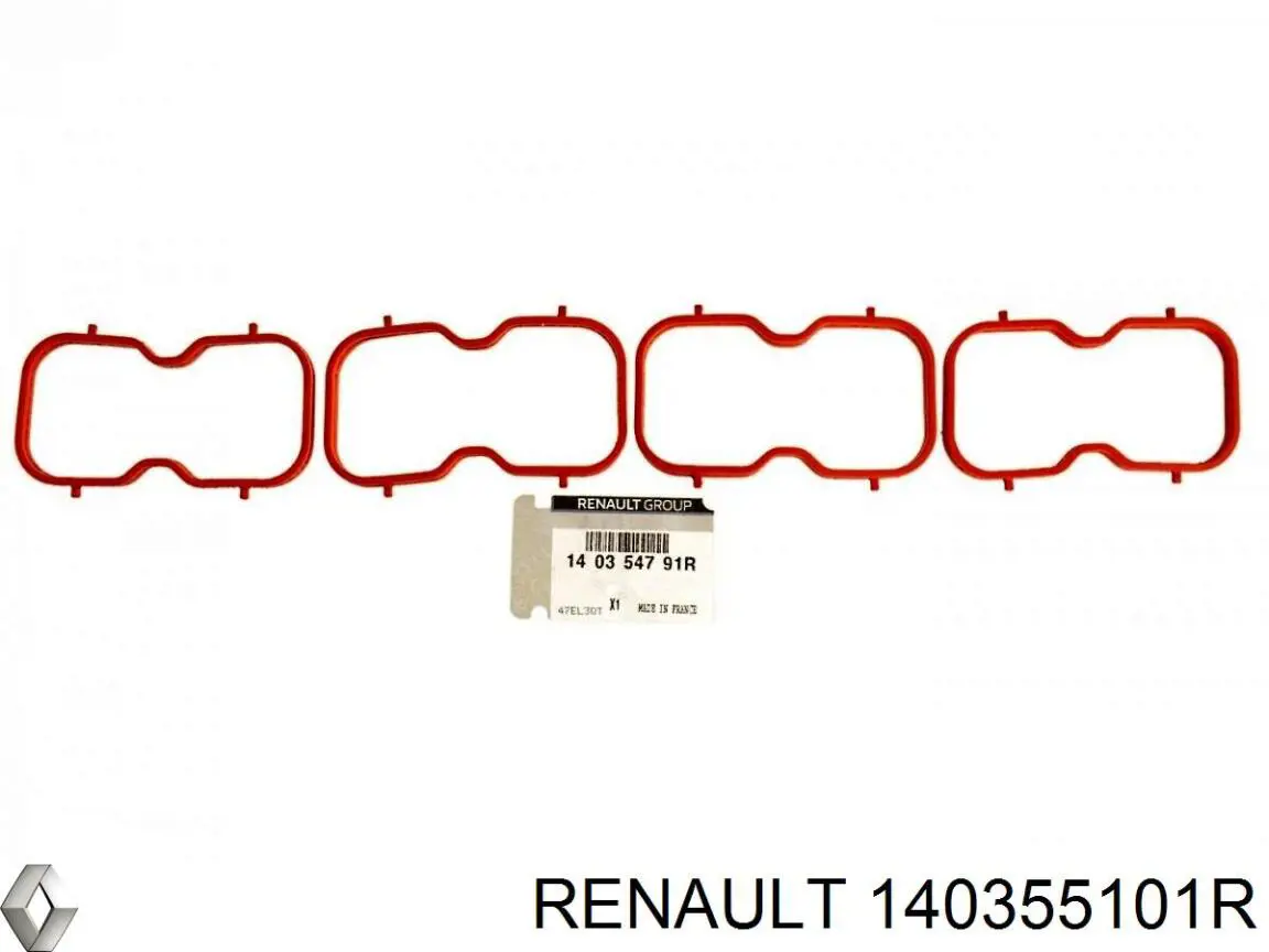 Junta de colector de admisión Renault (RVI) 140355101R precio, desde 12,25 EUR