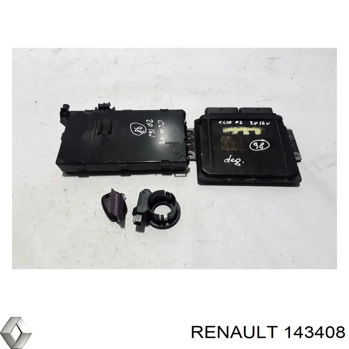 Antena (anillo) de inmovilizador 143408 Renault (RVI)