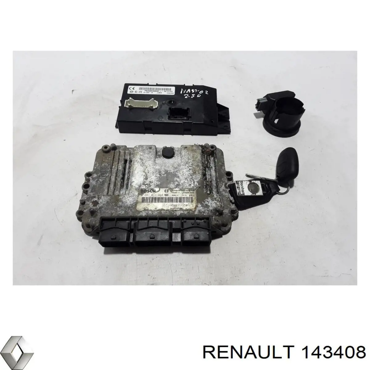 Antena (anillo) de inmovilizador Renault (RVI) 143408