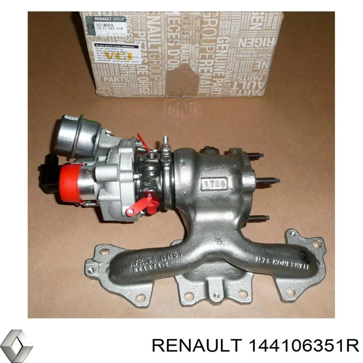 Turbocompresor 144106351R Renault (RVI)