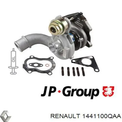 1441100QAA Renault (RVI) turbocompresor