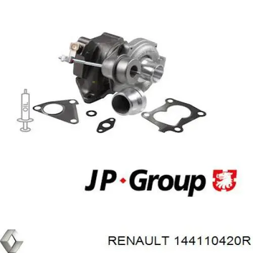 Turbocompresor Renault (RVI) 144110420R precio, desde 190,58 EUR