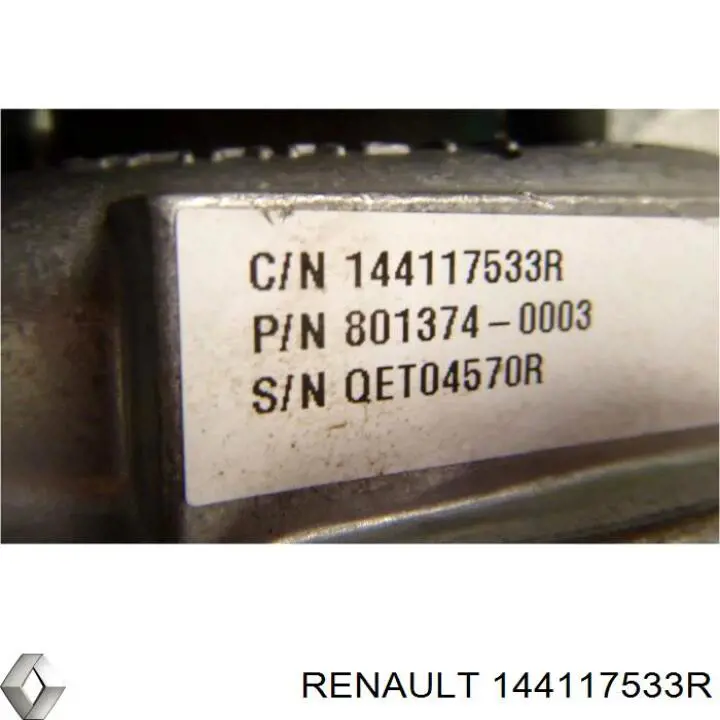 Turbo Renault (RVI) 144117533R